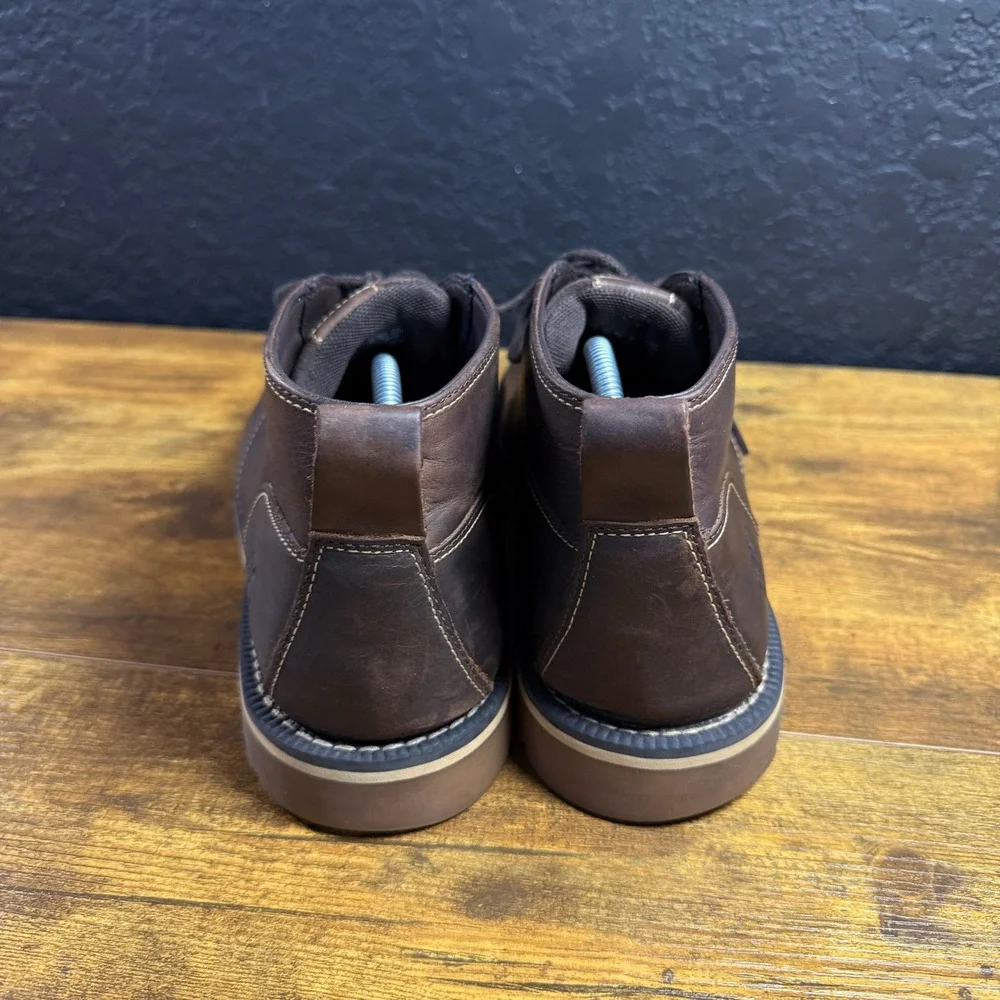 Timberland Larchmont A12RY Brown Leather Chukka Boots Mens Size 10